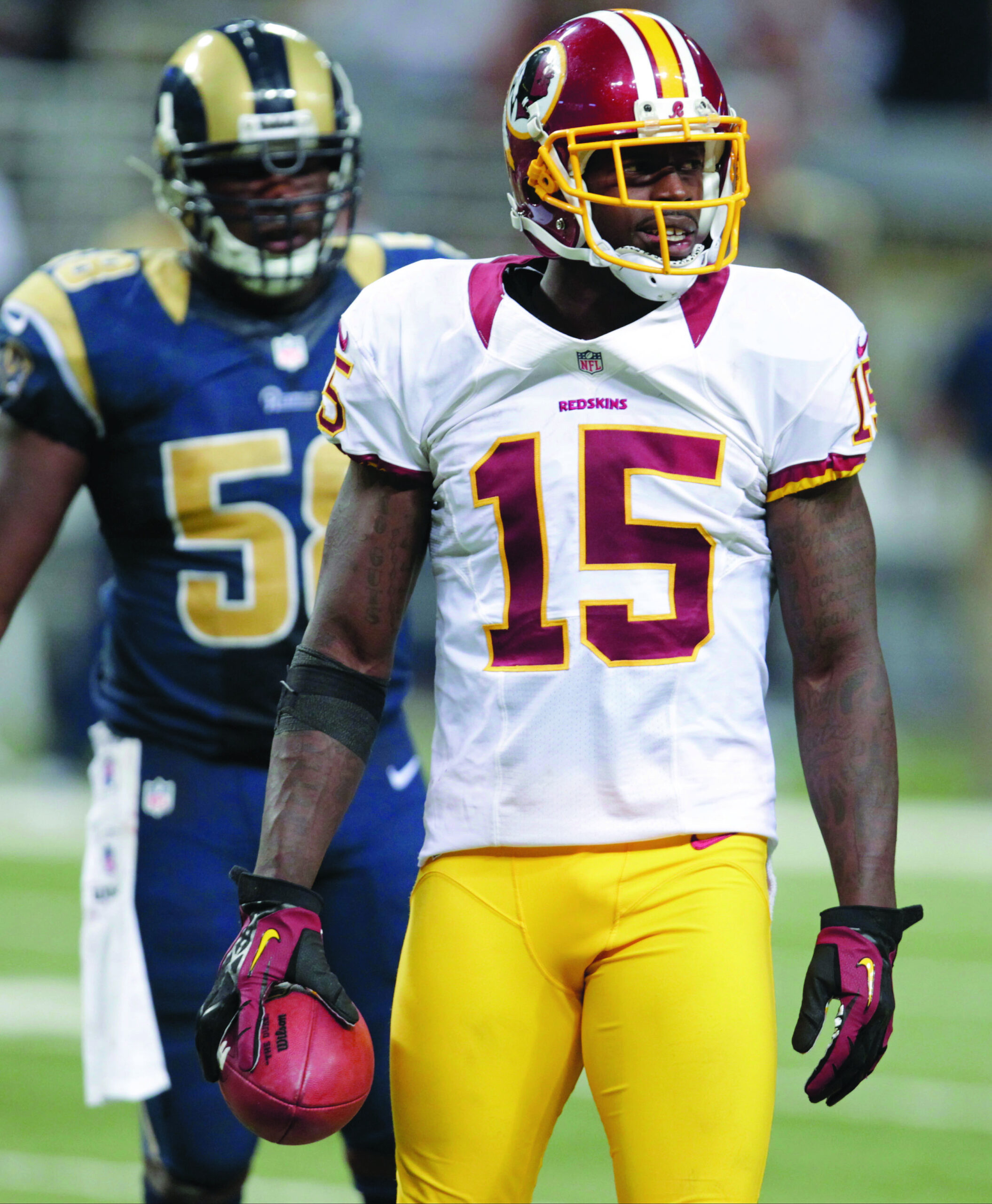 Redskins’ Morgan receives death threats