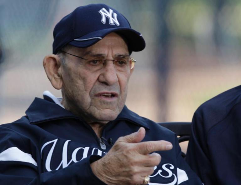 Yogi Berra. AP Photo