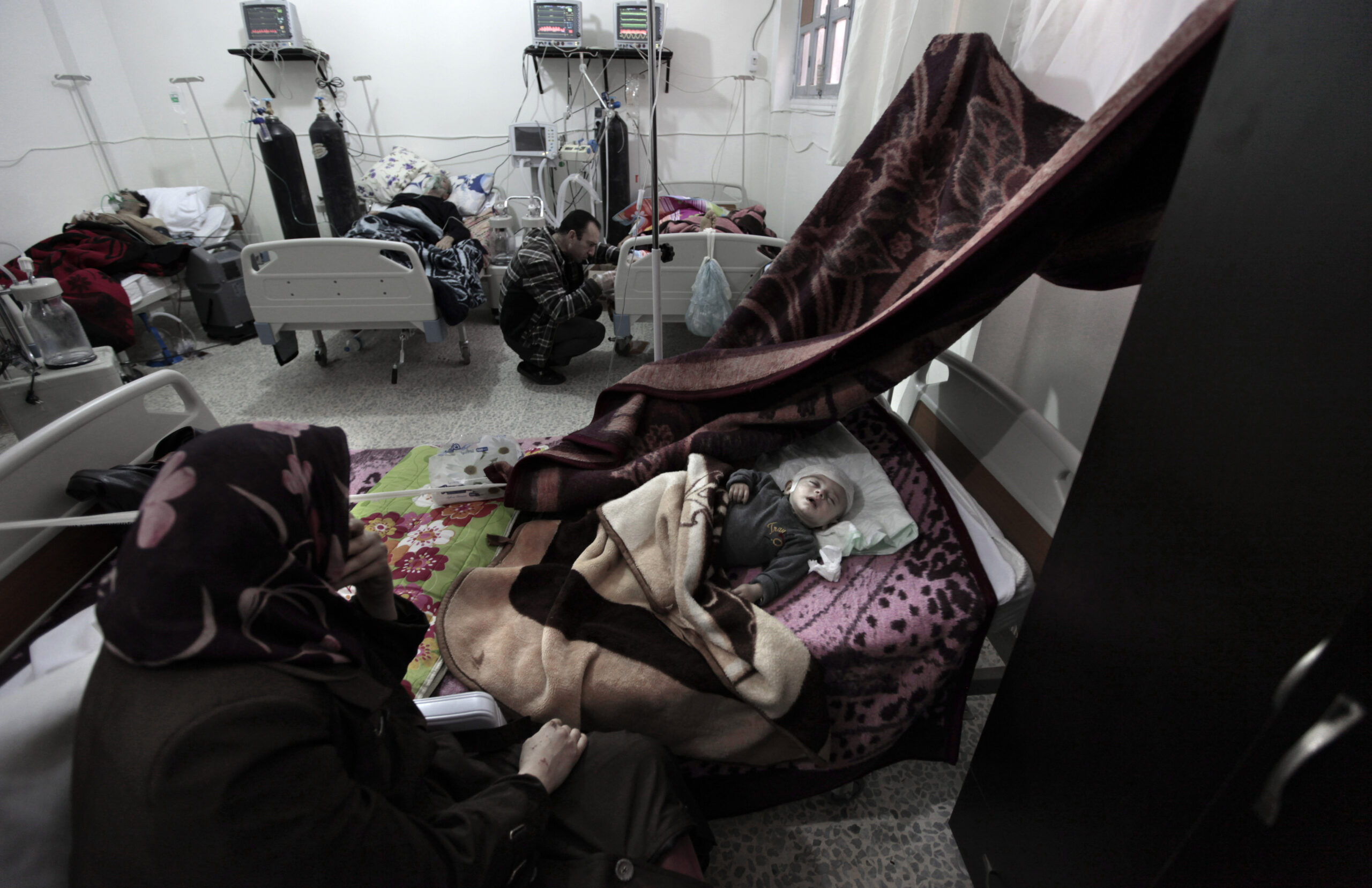 Wounded presage health crisis for postwar Syria
