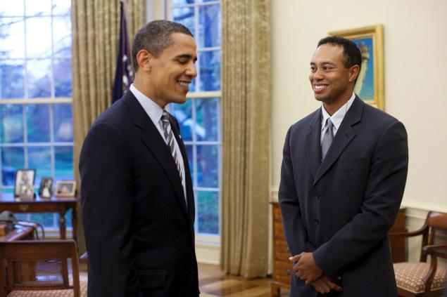 Reporters to Obama: ‘Did you beat Tiger!?’