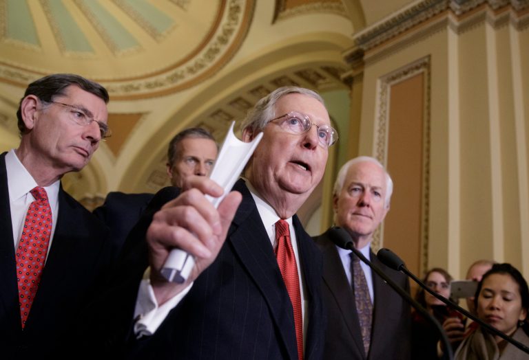Senate Republicans voted to kill an Obama-era regulation on oil drillers that the GOP called a compliance burden on private industry. (AP Photo/J. Scott Applewhite)