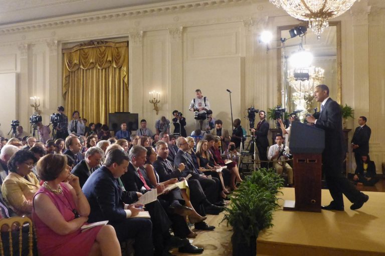 President Obama's relationship with the media is becoming strained. (AP Photo/Charles Dharapak)