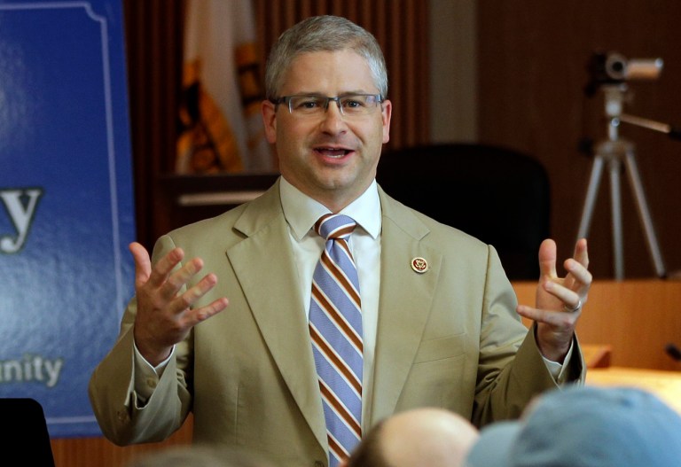 Rep. Patrick McHenry, R-N.C., said he was bringing his colleagues 