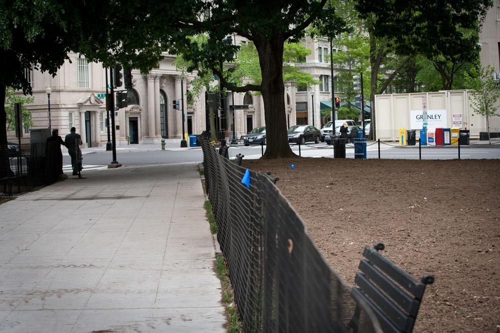 Park Service begins repairing Occupied McPherson Square