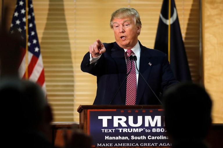 A liberal commentator accused the national press of declining to ask Donald Trump 