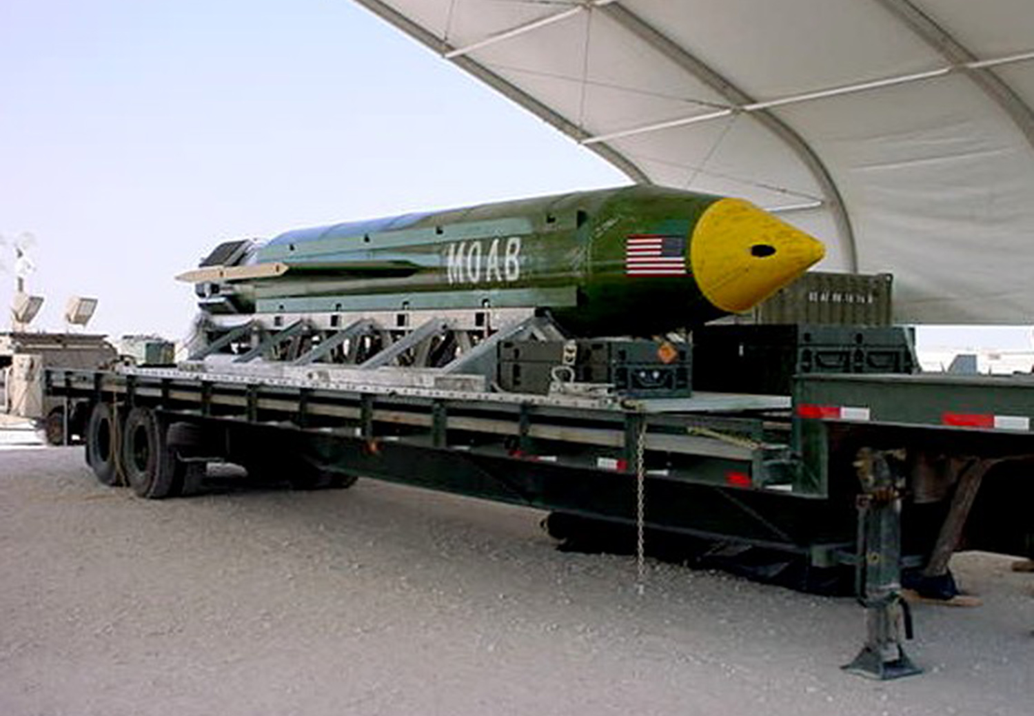 US drops ‘Mother of All Bombs’ on Afghanistan, destroying a tunnel complex