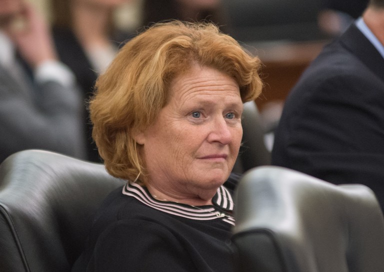 Sen. Heidi Heitkamp, D-N.D., will meet with President-elect Trump later this week, according to the transition officials. (USDA photo/Lance Cheung)