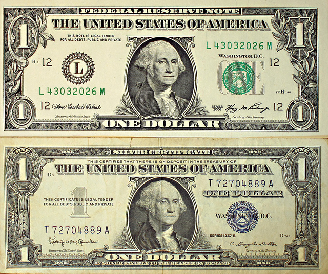 The savings would come by eliminating the need for the Treasury to spend more on printing money than the actual value of the dollar. (Flickr)