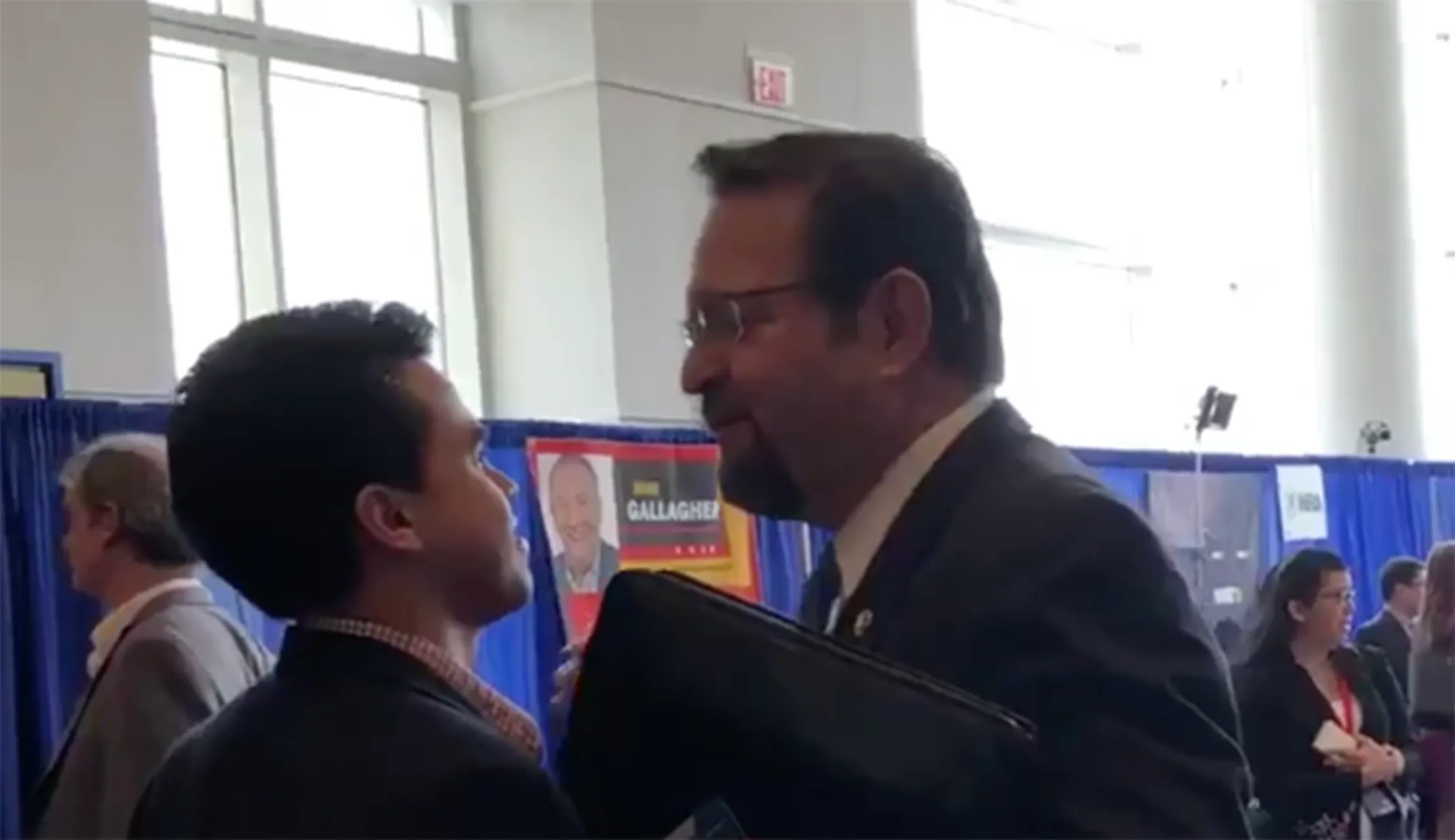 Sebastian Gorka shoves Mediaite reporter, tells him he’s ‘irrelevant’