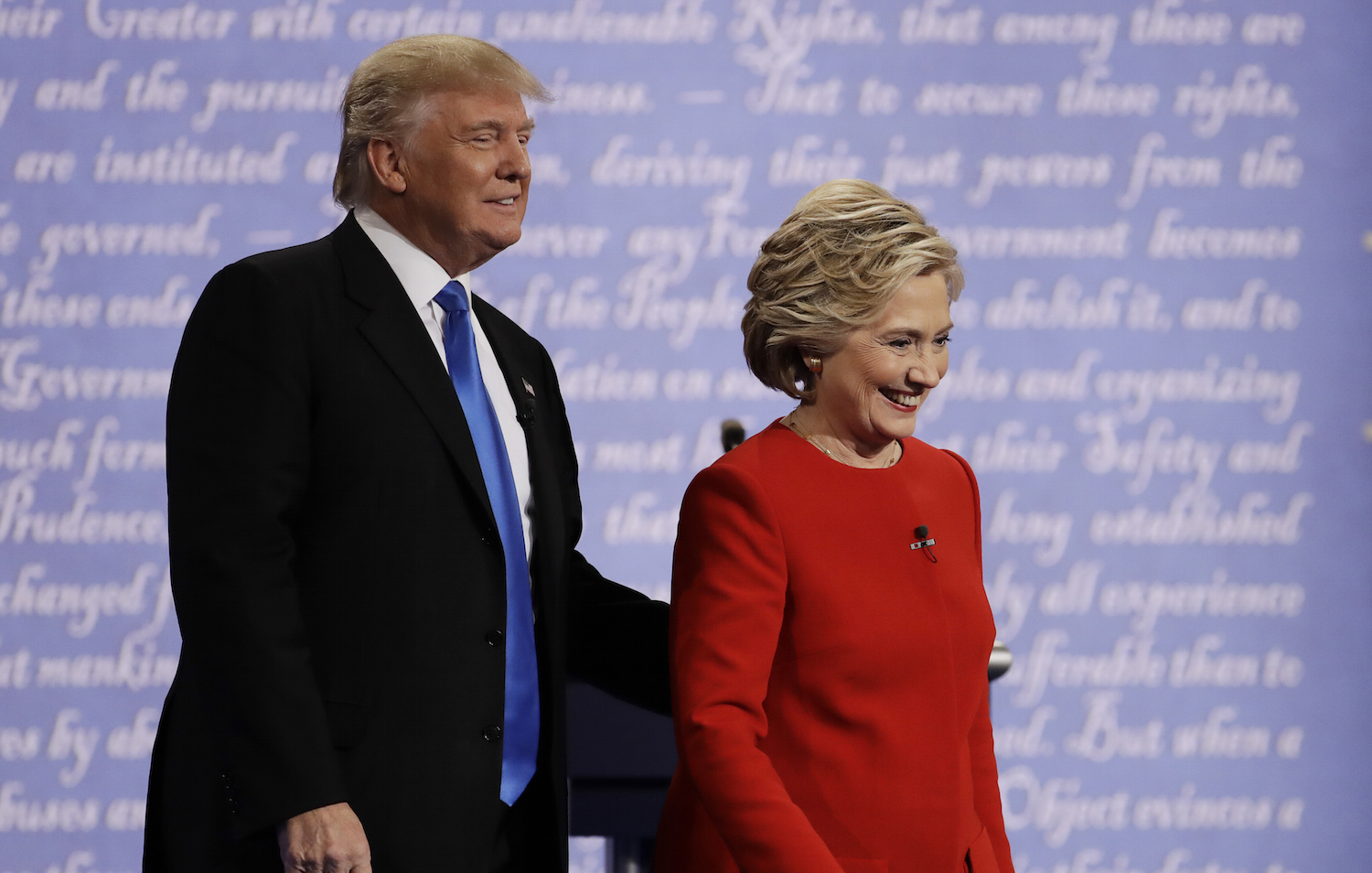 Word cloud for the first debate’s hot topics