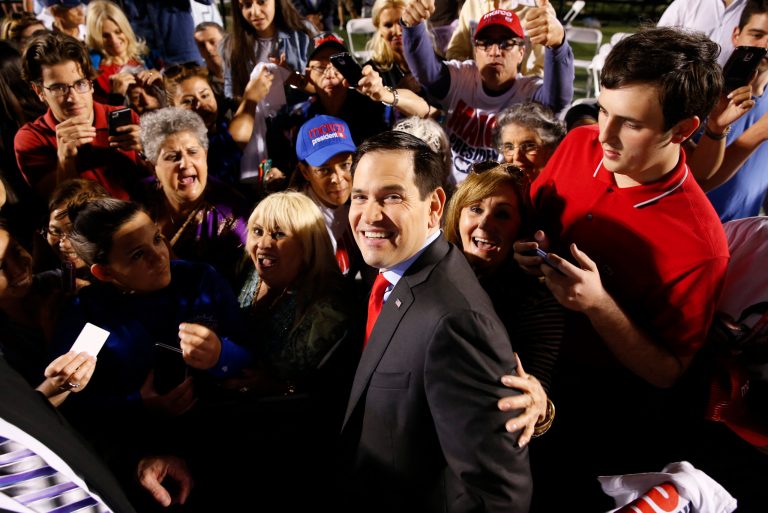 Florida, which has a winner-take-all primary on Tuesday, has been marked as a must-win for Rubio. (AP Photo/Paul Sancya)