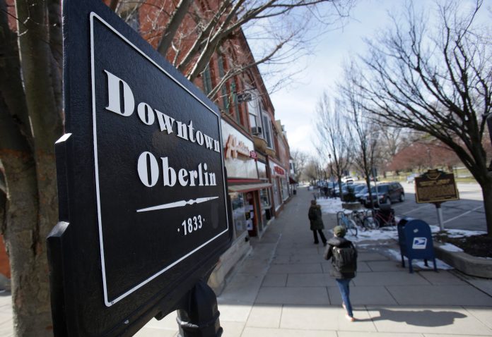 Some students at Oberlin College have taken to their school's newspaper to write their opposition to American Enterprise Institute scholar Christina Hoff Sommers, who will be speaking at the college Monday night. (AP Photo)Â 