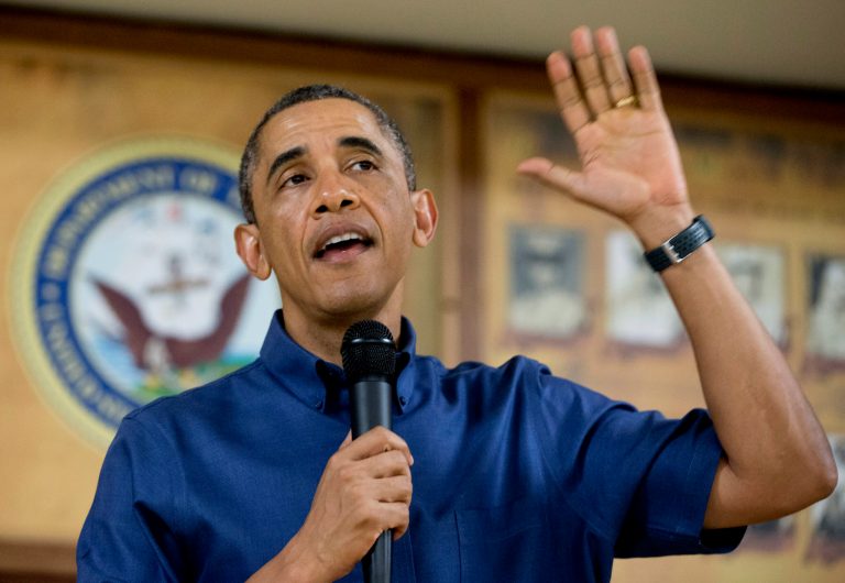 President Obama and the first family is in Hawaii for their annual holiday vacation. (AP/Carolyn Kaster)