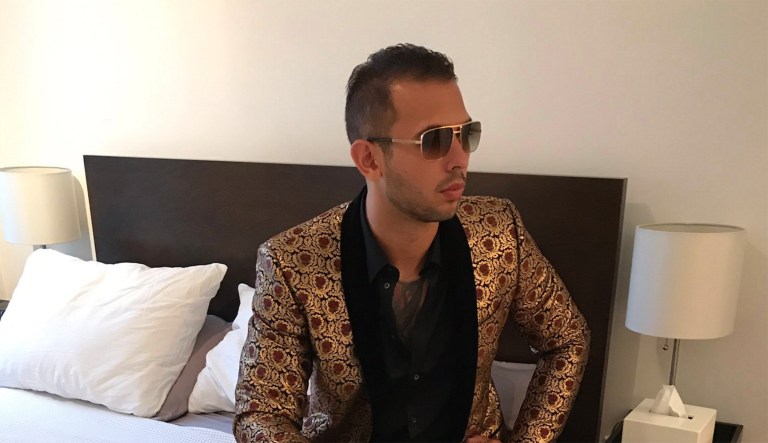 You wouldn't go to a shrink for mixed martial arts training, so, too, should you disregard mental wellness advice from a guy who gets kicked in the head for a living. (@Cobratate/Twitter)