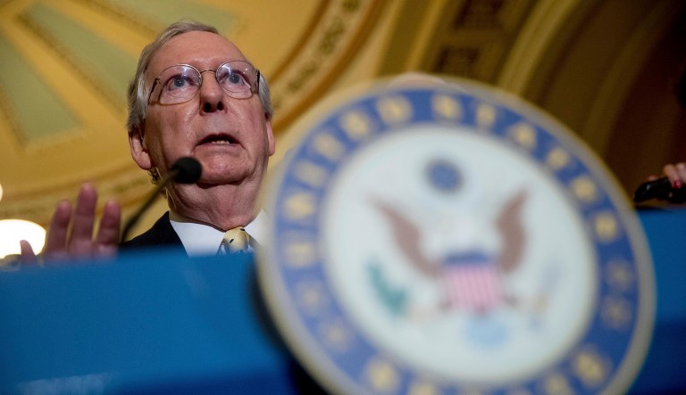 The Congressional Budget Office found coverage rates had not changed from a previous estimate, despite changes to the bill. (AP Photo/Andrew Harnik)