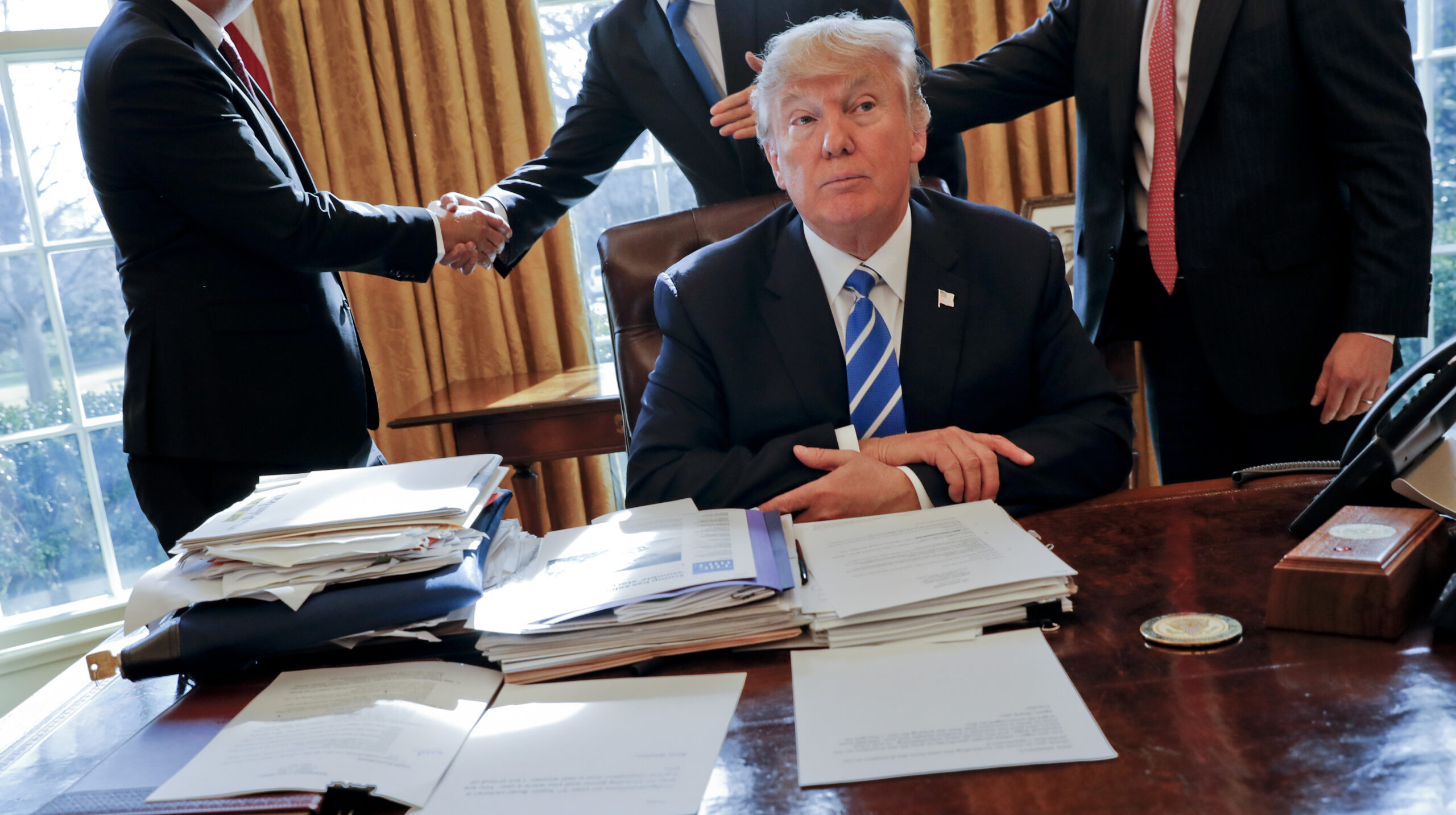 Manchin: Trump open to reviewing ‘Gang of Eight’ immigration bill
