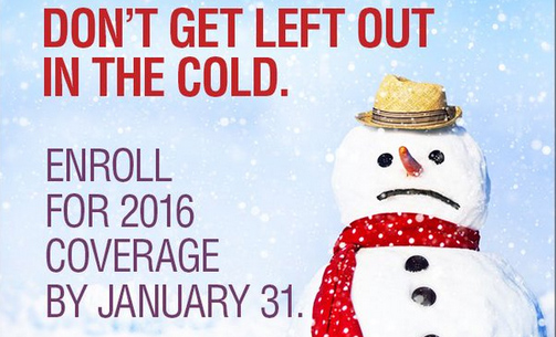 HHS: Snowed in? Enroll for Obamacare