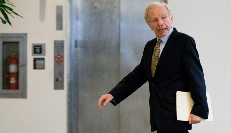 Lieberman, formerly a senator from Connecticut, notified President Trump of his decision in a letter sent Thursday. He wrote he wanted to avoid 