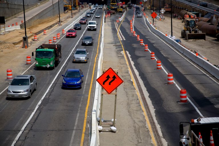 The authorization for highway and transit spending is set to expire at the end of October following its latest $8 billion bailout in July.Â (Andrew Harrer/Bloomberg)