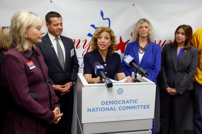 DNC officials are speaking out against the chairwoman and the chaos she continued to engage in with Gabbard. (AP Photo/Keith Srakocic)