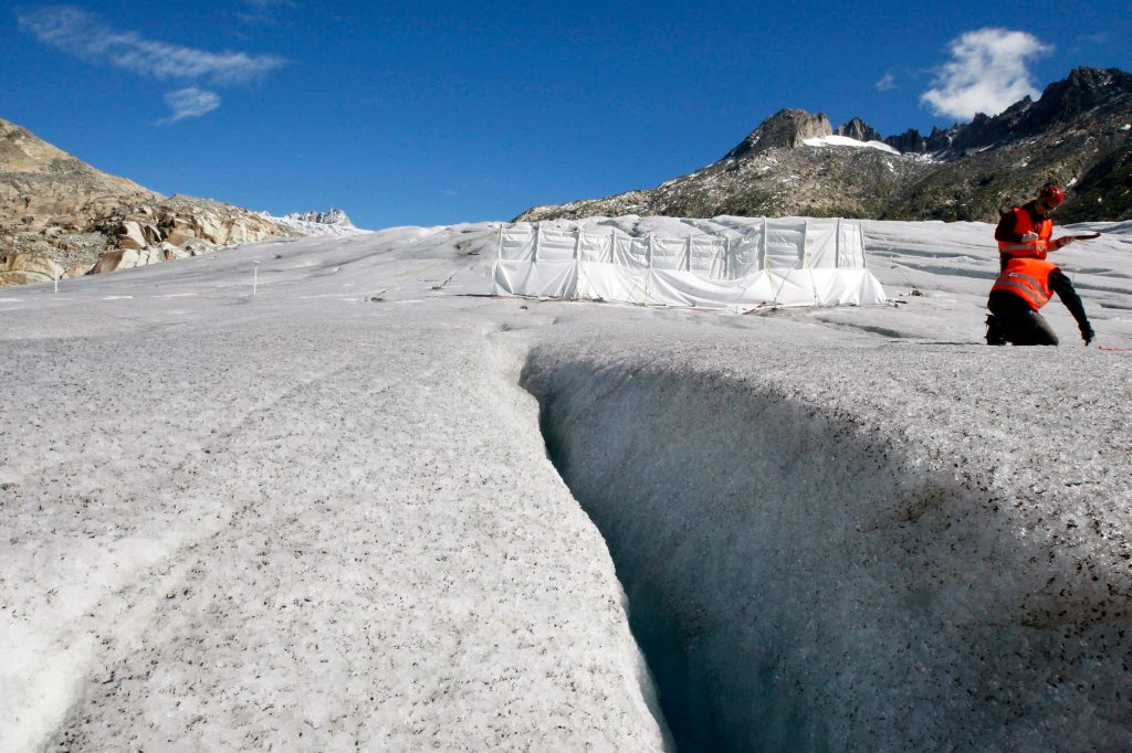 Study blames humans for most of melting glaciers