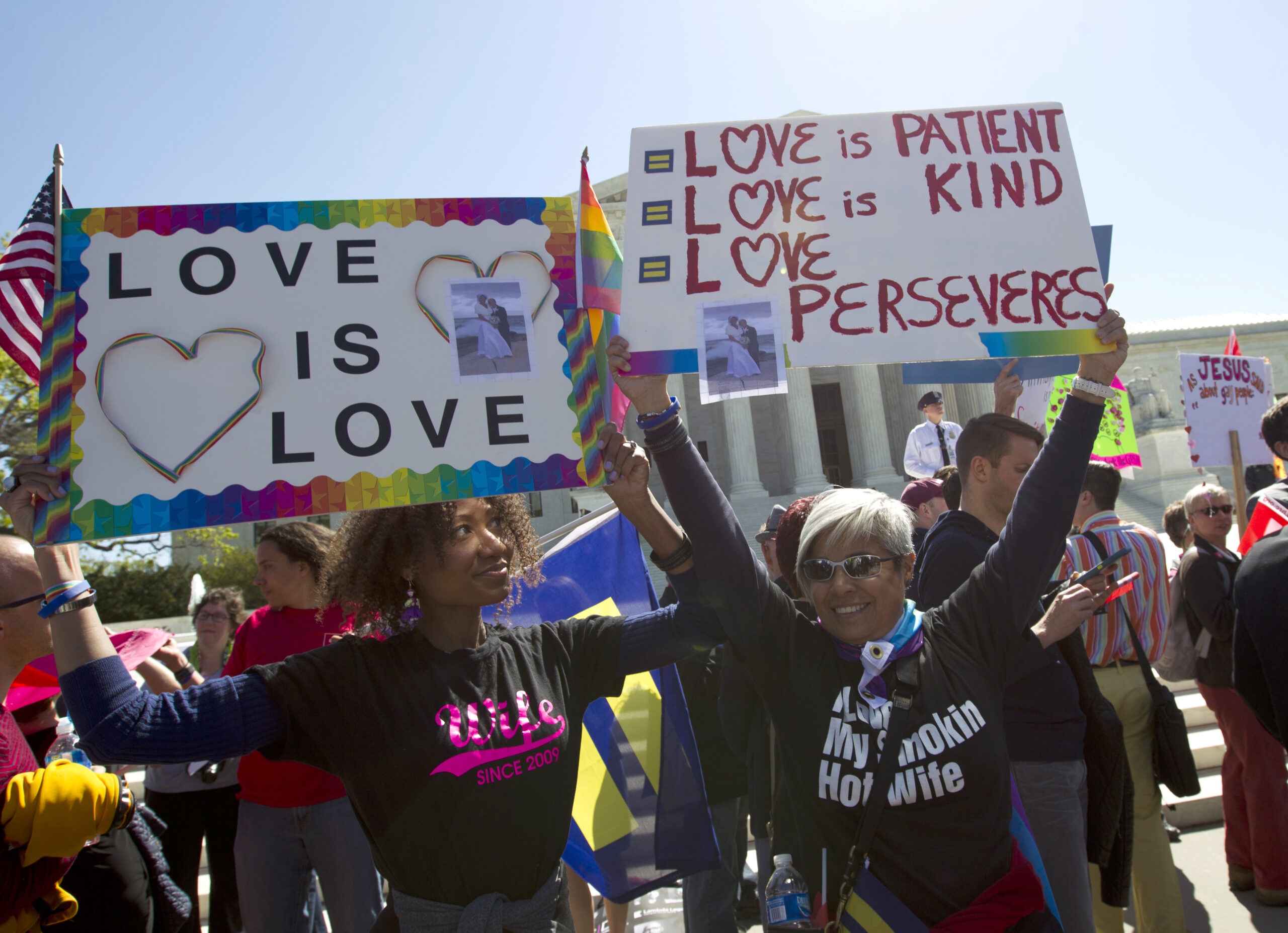 Most American voters favor Supreme Court decision allowing same-sex marriage