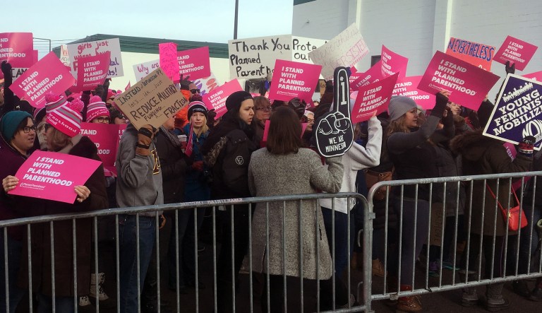 Planned Parenthood has been working at the federal level to stave off limits that the Trump administration has placed on abortion and birth control. (AP Photo/Jeff Baenen)