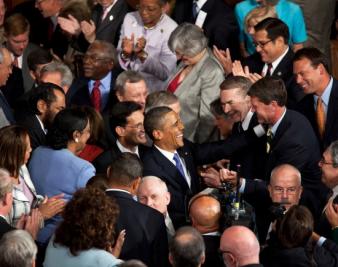 Obama Serves Stimulus Leftovers