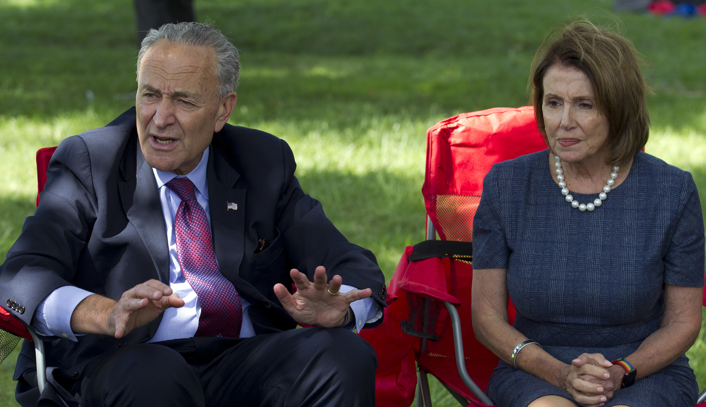 Chuck Schumer and Nancy Pelosi call on Trump to oppose GOP budget over Medicare, Medicaid cuts