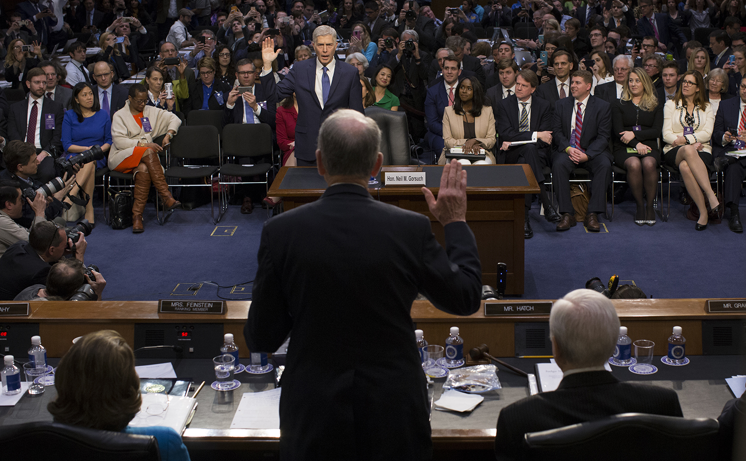 Out-of-state cash may have emboldened red state Democrats to oppose Gorsuch