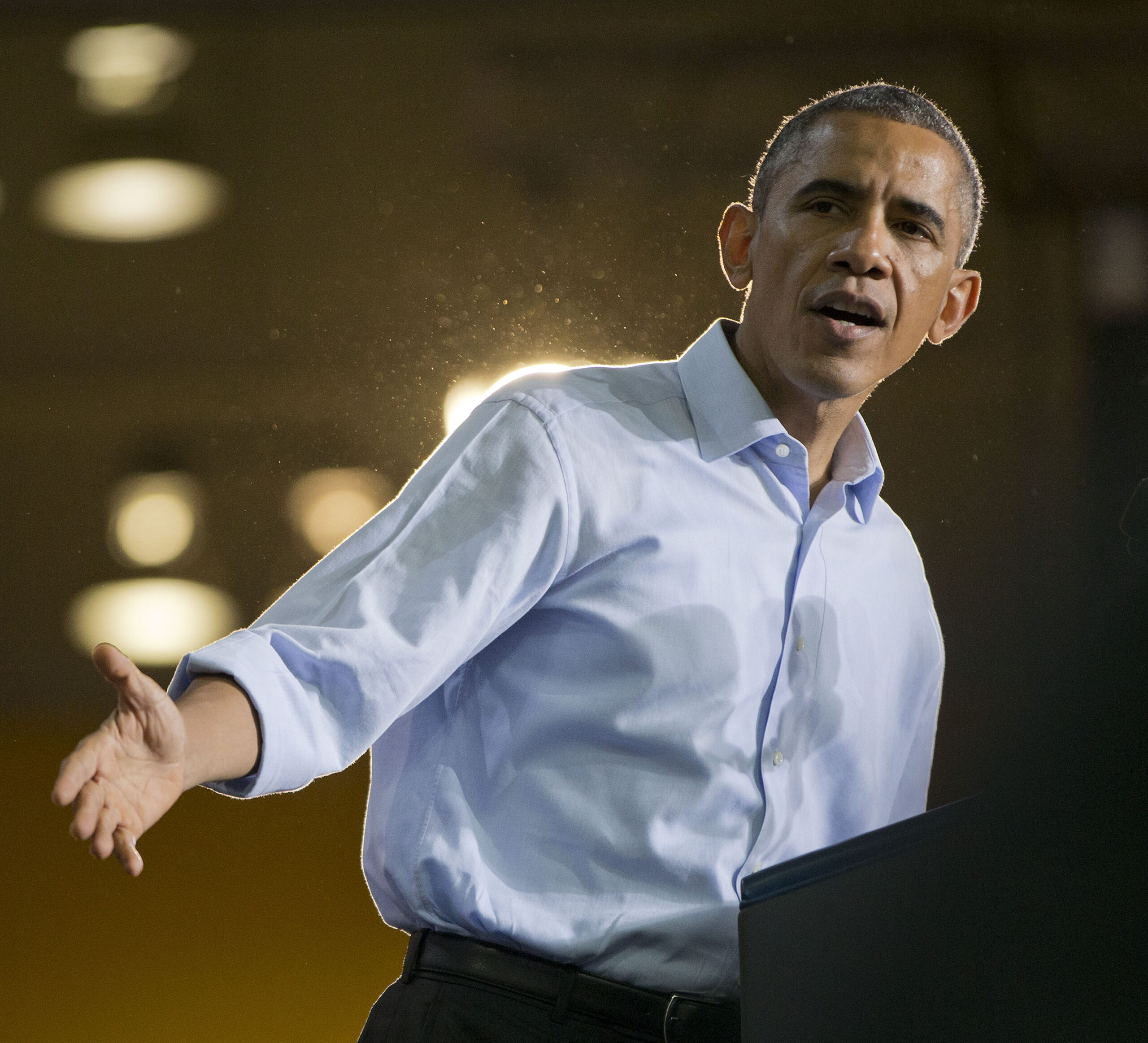 Obama a drag on 6 key races