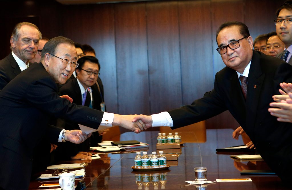 NKorea tells UN it’s ready to discuss human rights