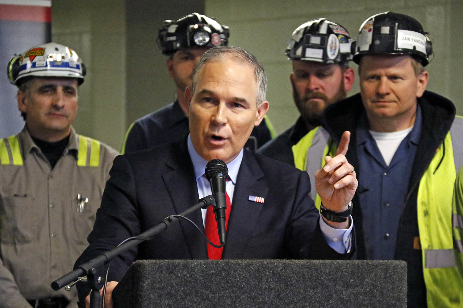 EPA’s Pruitt warns: Less coal means nation more vulnerable to attack