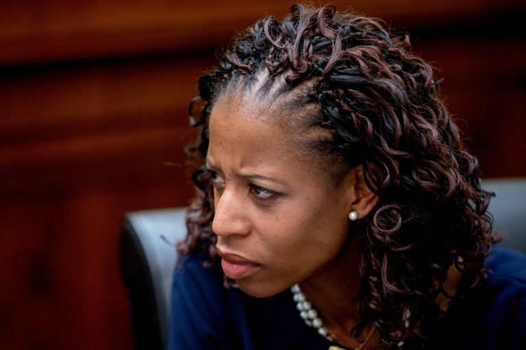 Mia Love, who became the first black GOP woman elected to Congress last fall, told CNN she will return $1,000 in campaign donations from Earl Holt, the president of the Council of Conservative Citizens. (AP Photo)Â 