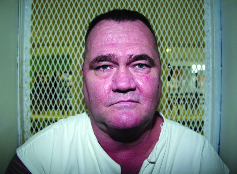 In this Aug. 29, 2012, photo, convicted killer Cleve Foster speaks from a visiting cage at the Texas Department of Criminal Justice Polunsky Unit outside Livingston, Texas. Foster has received three reprieves from the U.S. Supreme Court, including two last year when he was within hours of execution for the slaying of a 30-year-old woman near Fort Worth in 2000. He is scheduled to die Sept. 25, 2012. (AP Photo/Michael Graczyk)