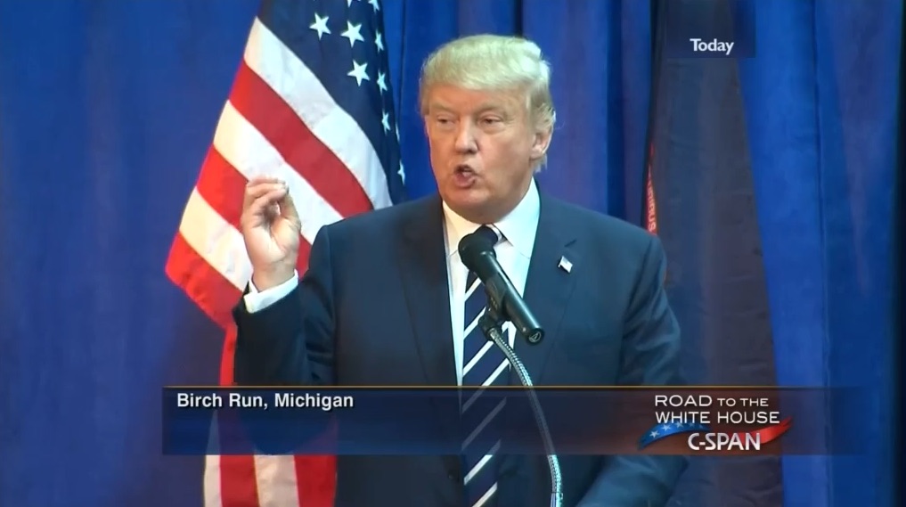 Trump to Black Lives Matter protesters: ‘I won’t give up my mic’