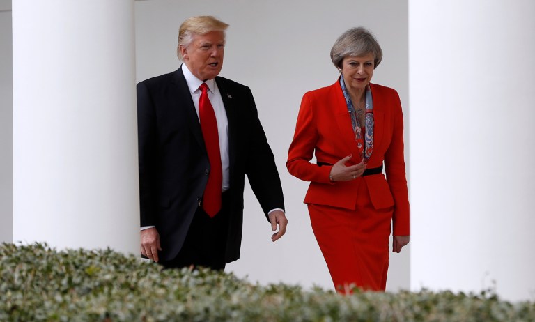 It's unusual for a president to be offered a U.K. state visit so soon after taking office. (AP Photo/Pablo Martinez Monsivais)
