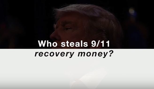 Anti-Trump Group Hits Trump for Use of 9/11 Recovery Money