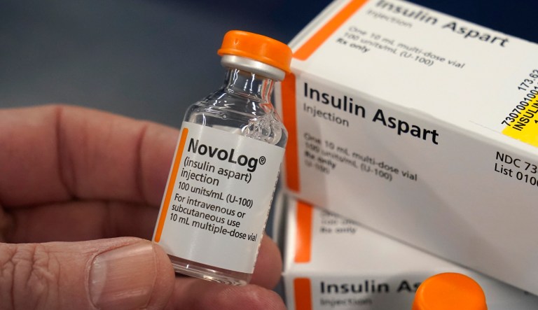 FILE - Insulin is displayed at Pucci's Pharmacy in Sacramento, Calif., July 8, 2022. Patient advocacy groups are looking ahead at obstacles to passing much-needed insulin pricing reforms. (AP Photo/Rich Pedroncelli, File)