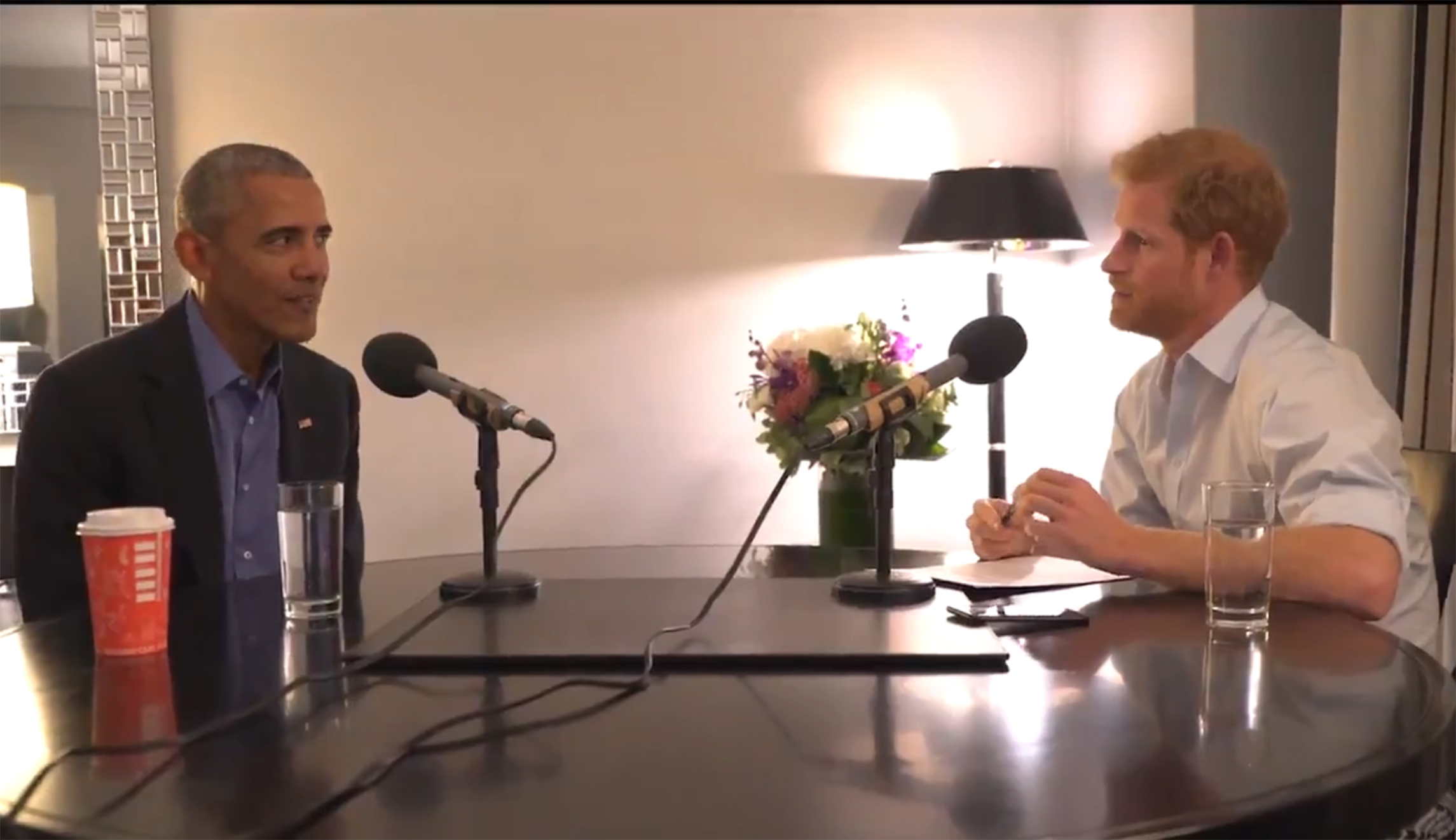 Prince Harry interviews Obama for radio show
