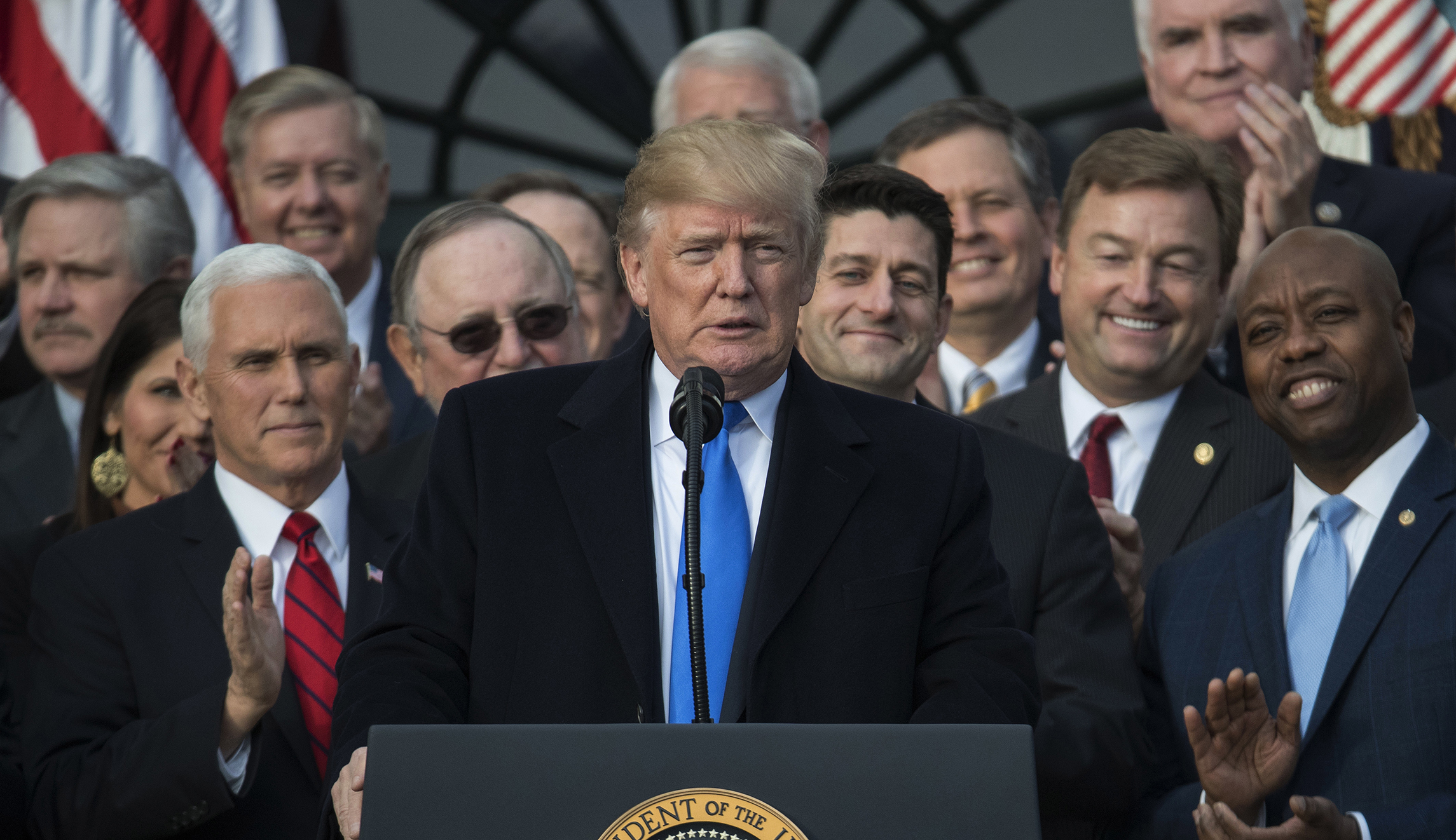 Is the GOP tax bill a gift to the wealthy? Ask K Street
