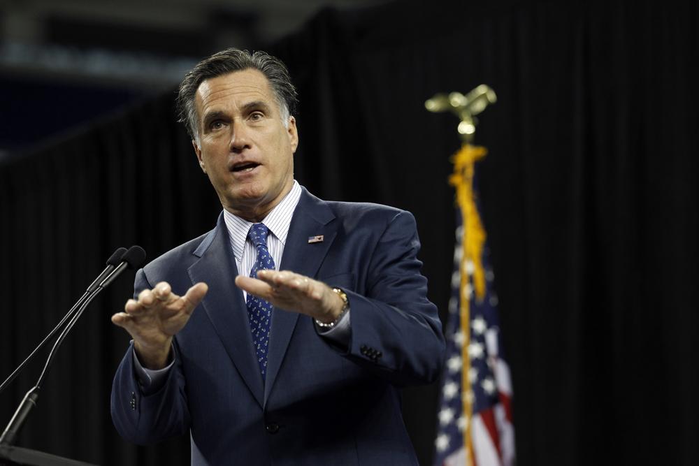 Romney economic plan cuts government, taxes