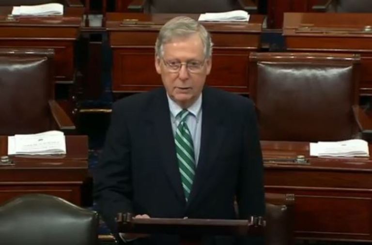 McConnell Tells Senate Democrats to ‘Take Yes for an Answer’