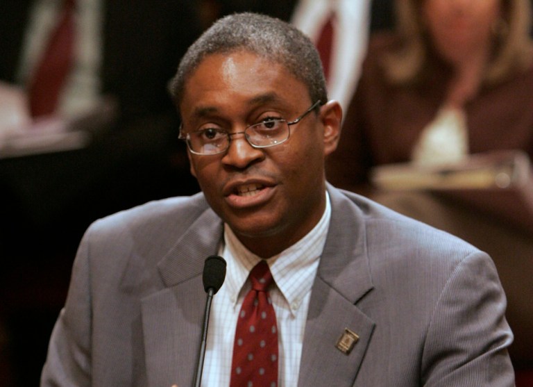 Congressional Democrats who had complained that the Federal Reserve system is too male and white praised the Federal Reserve Bank of Atlanta for selecting Raphael Bostic, a black University of Southern California economist, as its new president on Monday. (AP Photo)