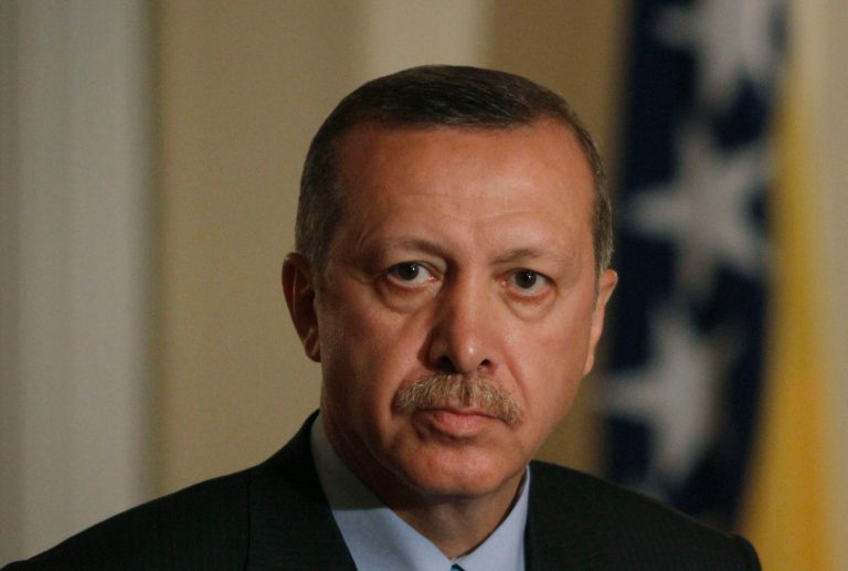 Turkish President Tayip Recep Erdogan has created committees at universities required to investigate anti-government activities. Nearly 5,000 academics and college administrators have lost their jobs in the past year. (AP Photo/Amel Emric)