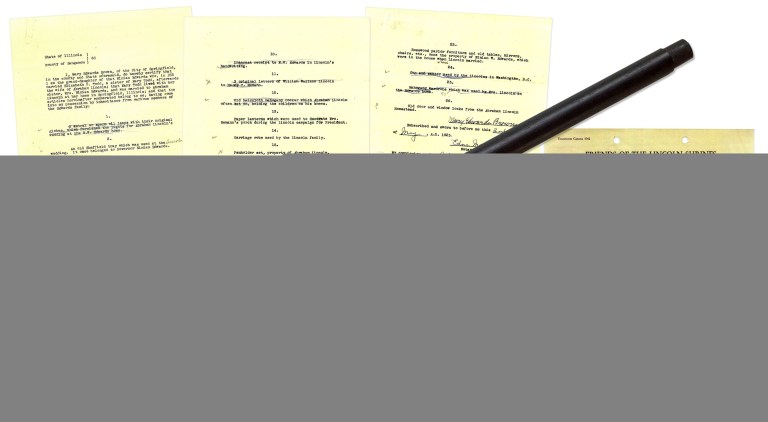 $41,250 for Abraham Lincoln’s fountain pen at auction