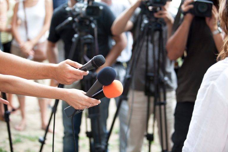 Over the past two weeks, the impoverished St. Louis County suburb has become a magnet for self-absorbed publicity seekers of all colors and agendas. Perhaps the most repulsive species on display in Ferguson is the Journalisto Vanitatis. (iStock Photo)
