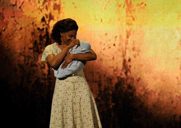   Audra McDonald performs a scene from 