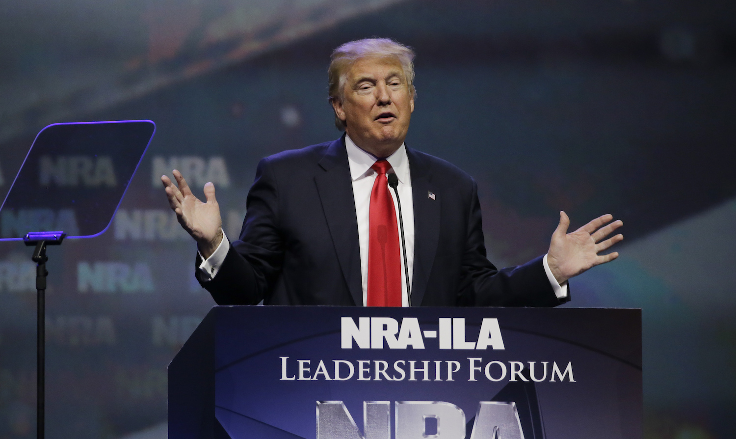 NRA taps Trump to speak at annual gathering