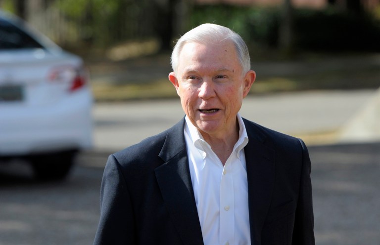 A spokeswoman said the FBI doesn't think there’s much to the allegations, but it's not time to worry about Sessions' role in the investigation. (AP Photo/G.M. Andrews)